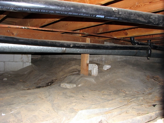 scary crawlspace needs home inspection